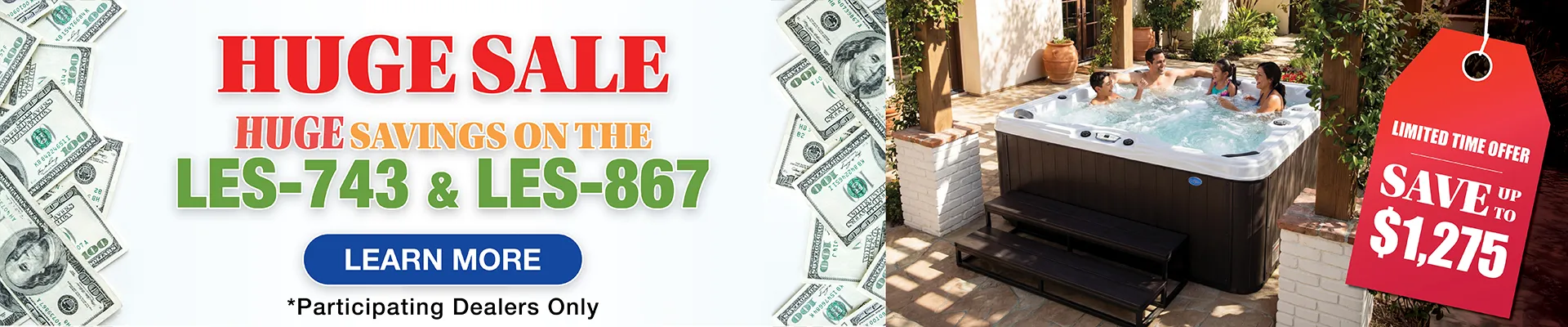 Calspas hot tub being used in a family setting - Pawtucket